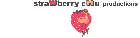 Strawberry Emu Productions logo